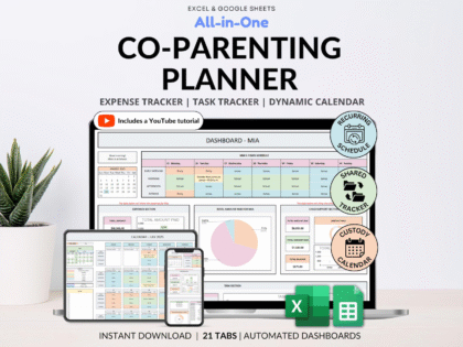 2025 Co-Parenting Calendar